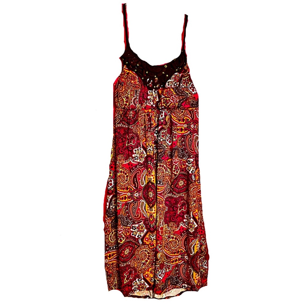 Paisley Beaded Dress